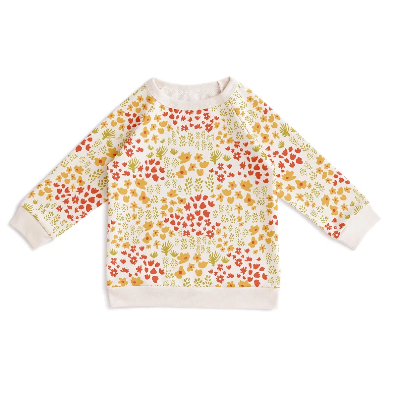 Sweatshirt - Meadow Yellow, Orange & Green