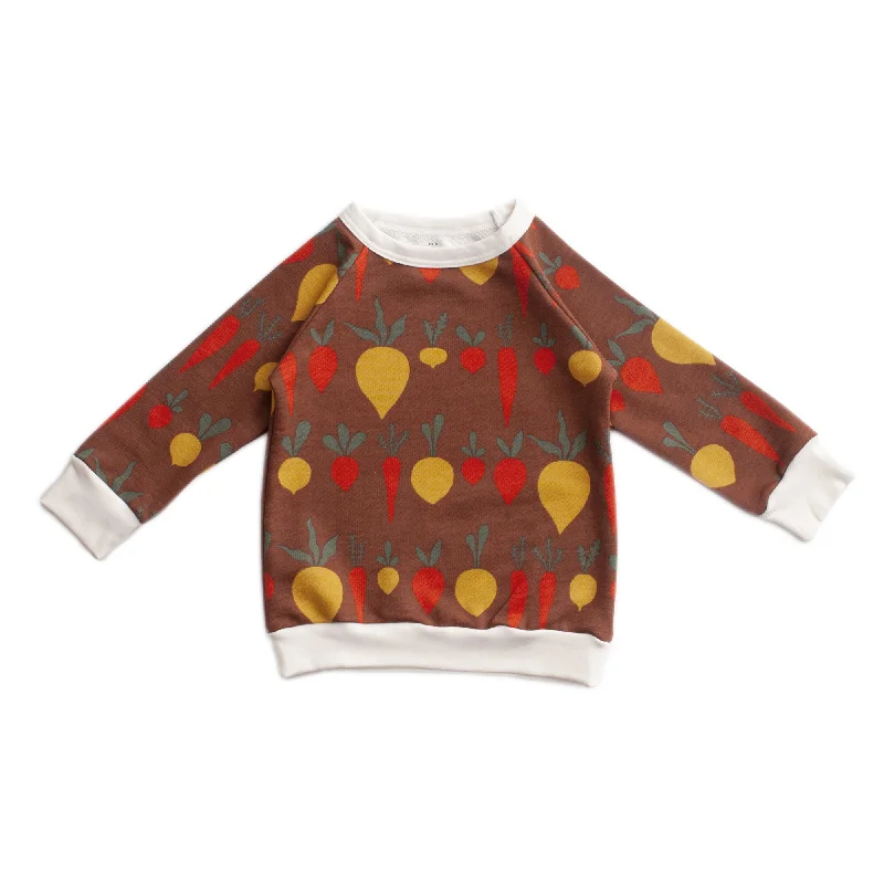 Sweatshirt - Root Vegetables Chestnut