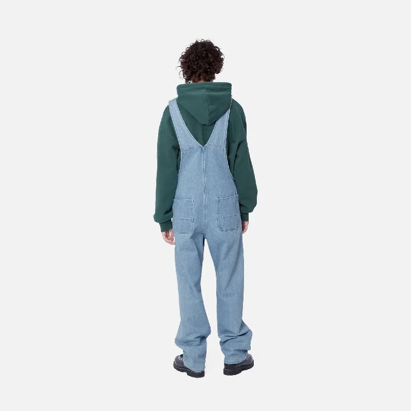 Women's Bib Overall Straight - Denim | Blue (stone bleached)