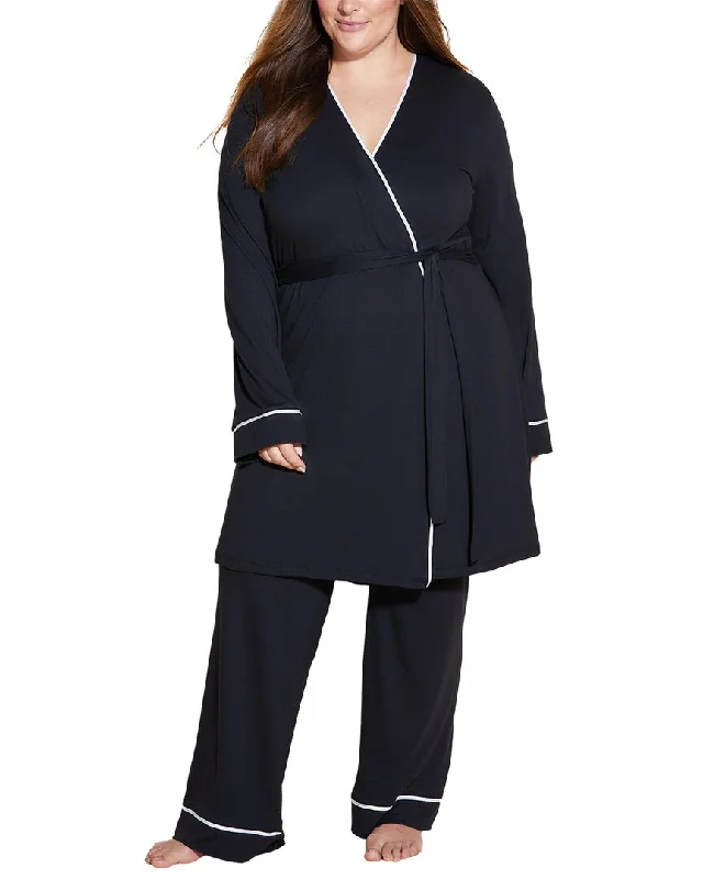 Cosabella Bella Racerback Cami Pant Robe Pajama Set