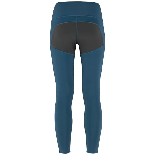 Fjällräven Women's Pants - Abisko Trekking Tights Pro - Indigo Blue/Iron Grey