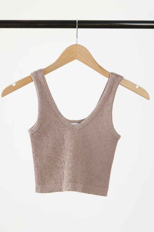 Perfect V Crop Tank