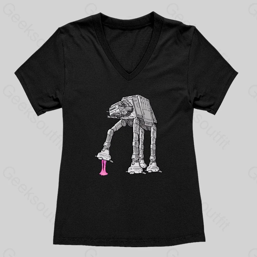 REBEL GUM! Women's V-Neck T-shirt