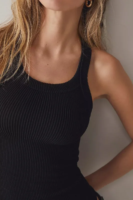 Ribbed Seamless Tank