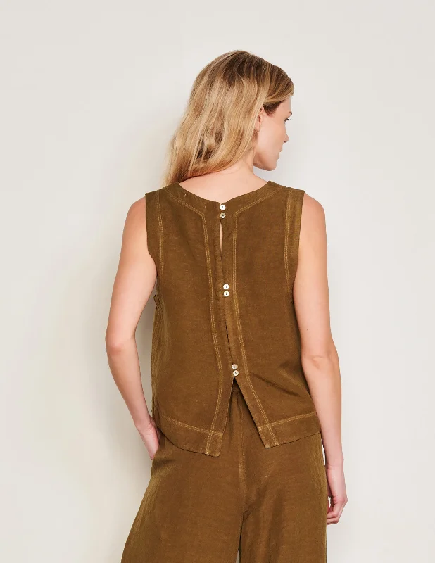 Sundry Shell Tank in Olive