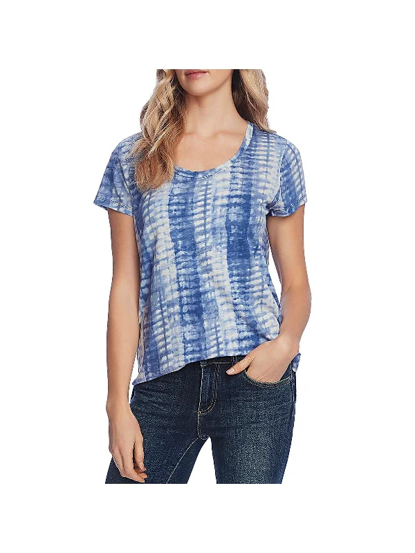 Womens Tie-Dye Scoopneck T-Shirt